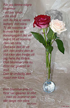 några blommor